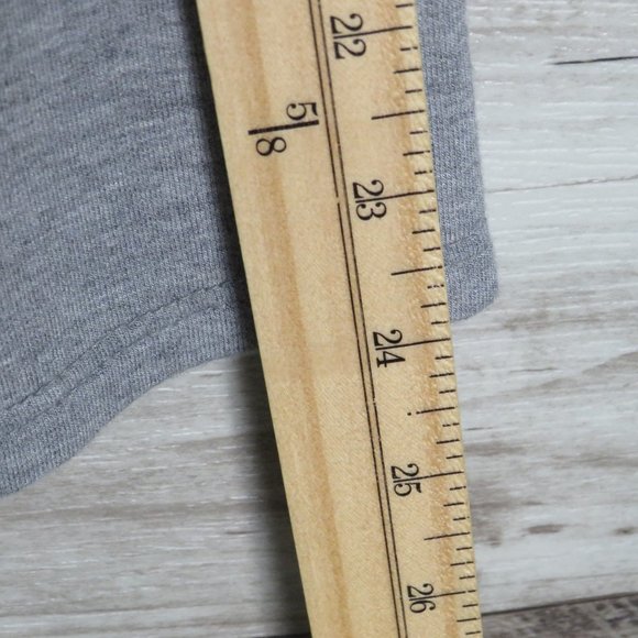 Chico's* Women's Long Sleeve Cowl Neck Asymmetrical Abstract‎ Hem Blouse~ Size 1 - Picture 15 of 15